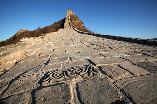 Visiting Beijing in Winter Great Wall at Mutianyu