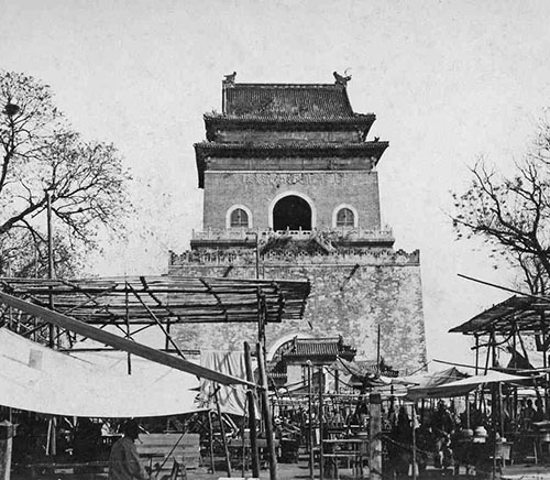 Market below Bell Tower, BJ 1930s 125small