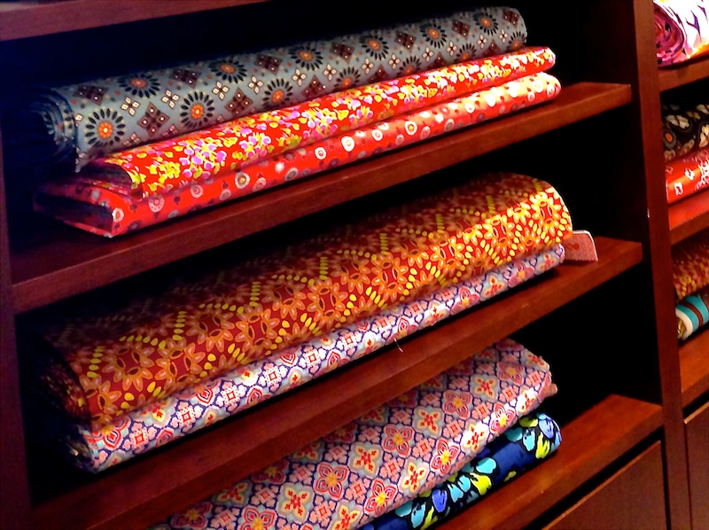 Guanfu Museum Shop Rolls of Fabric