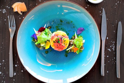 Beautifully Prensented Dishes at POP