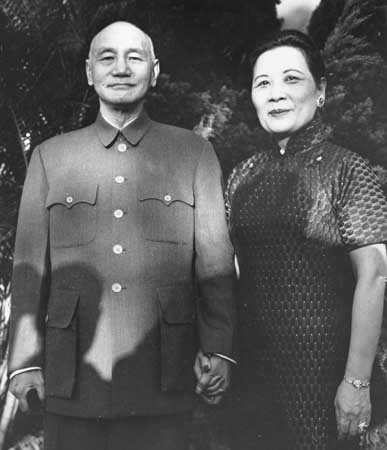 Chiang Kai-shek and Soong Mei-ling loom large in our story. 