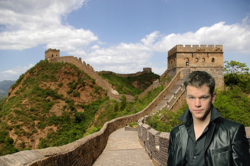 Matt Damon Great Wall