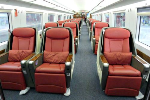 China Train Business Class