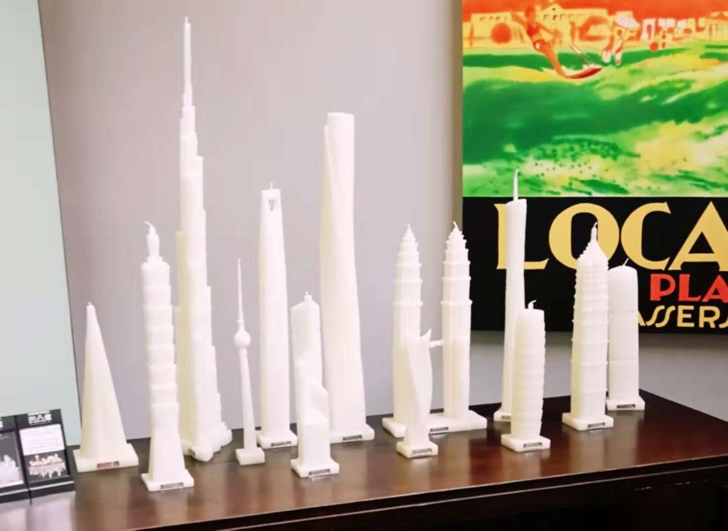 Skyscraper Candles