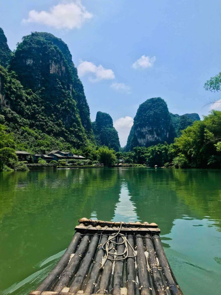 Yangshuo Bamboo Rafting