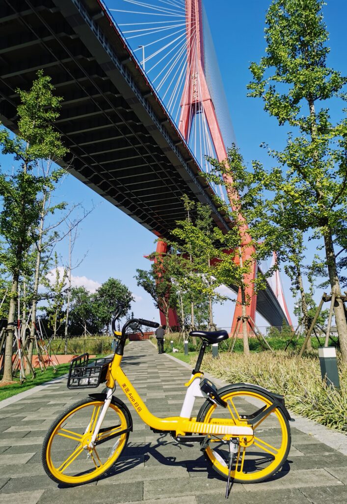 urban bike trail